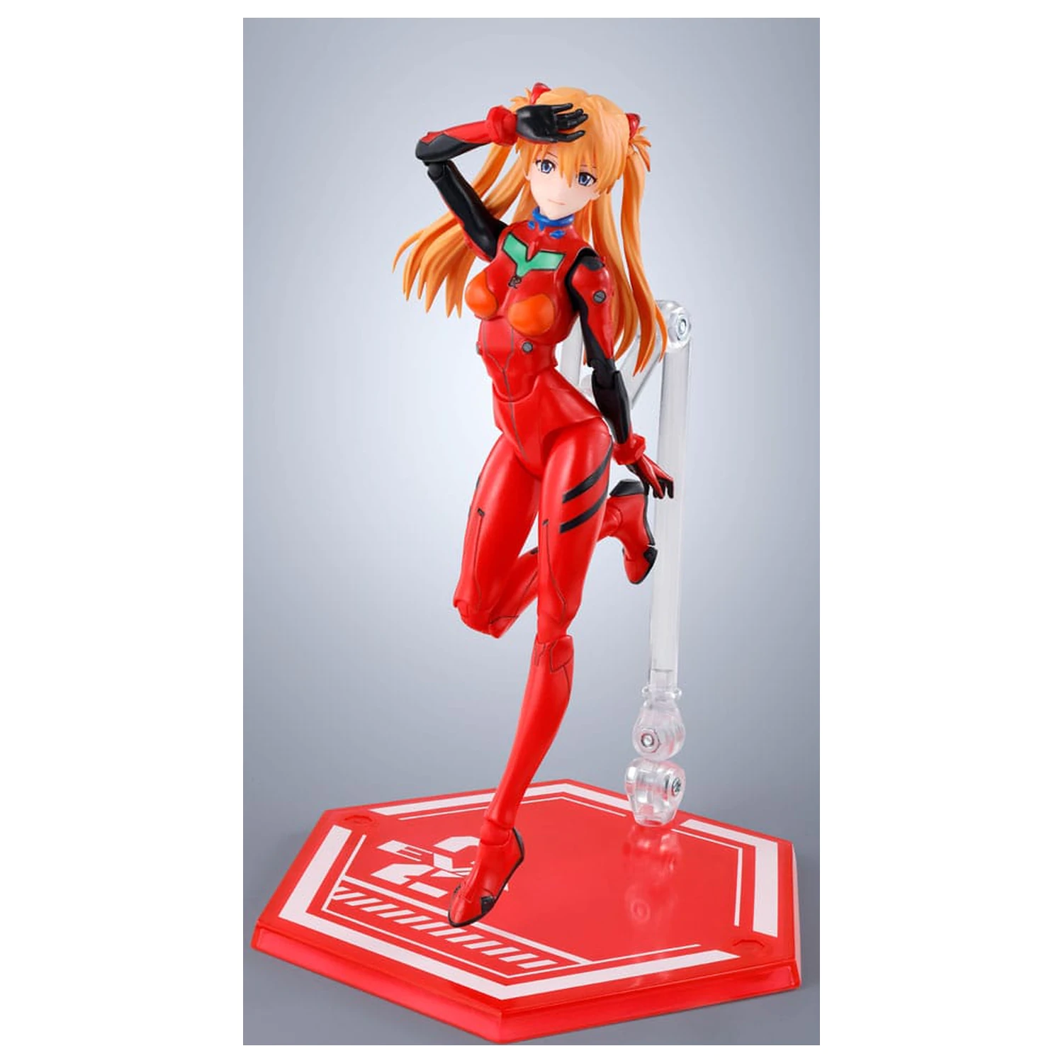Evangelion S.H.Figuarts akcijska figura Asuka Shikinami Langley 14 cm fotografija proizvoda