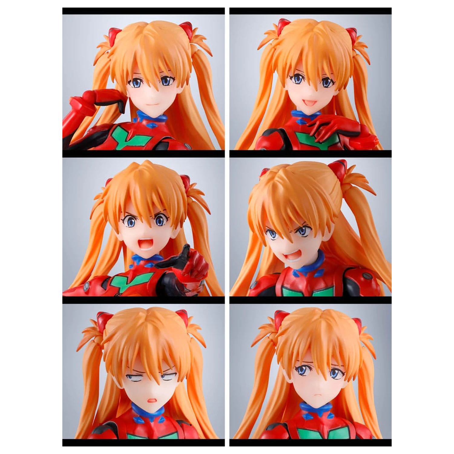 Evangelion S.H.Figuarts akcijska figura Asuka Shikinami Langley 14 cm fotografija proizvoda
