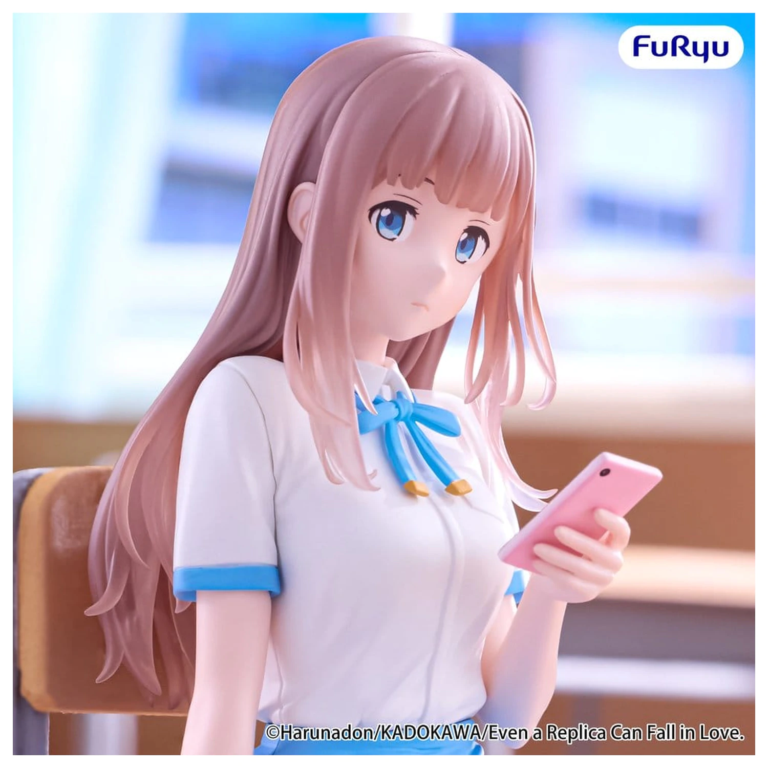 Even a Replica Can Fall in Love čep za nudle PVC figura Sunao Aikawa 14 cm fotografija proizvoda