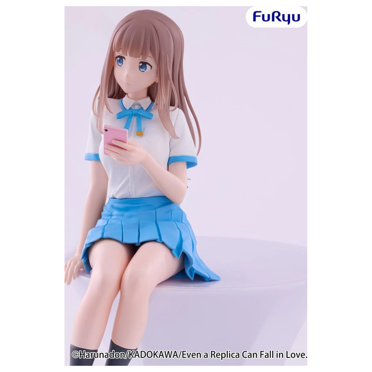 Even a Replica Can Fall in Love čep za nudle PVC figura Sunao Aikawa 14 cm fotografija proizvoda