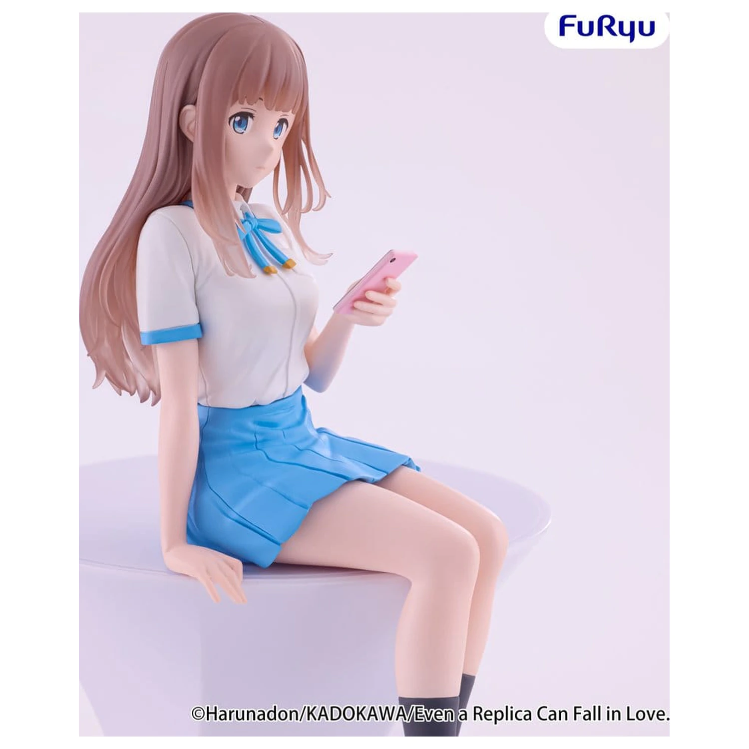 Even a Replica Can Fall in Love čep za nudle PVC figura Sunao Aikawa 14 cm fotografija proizvoda