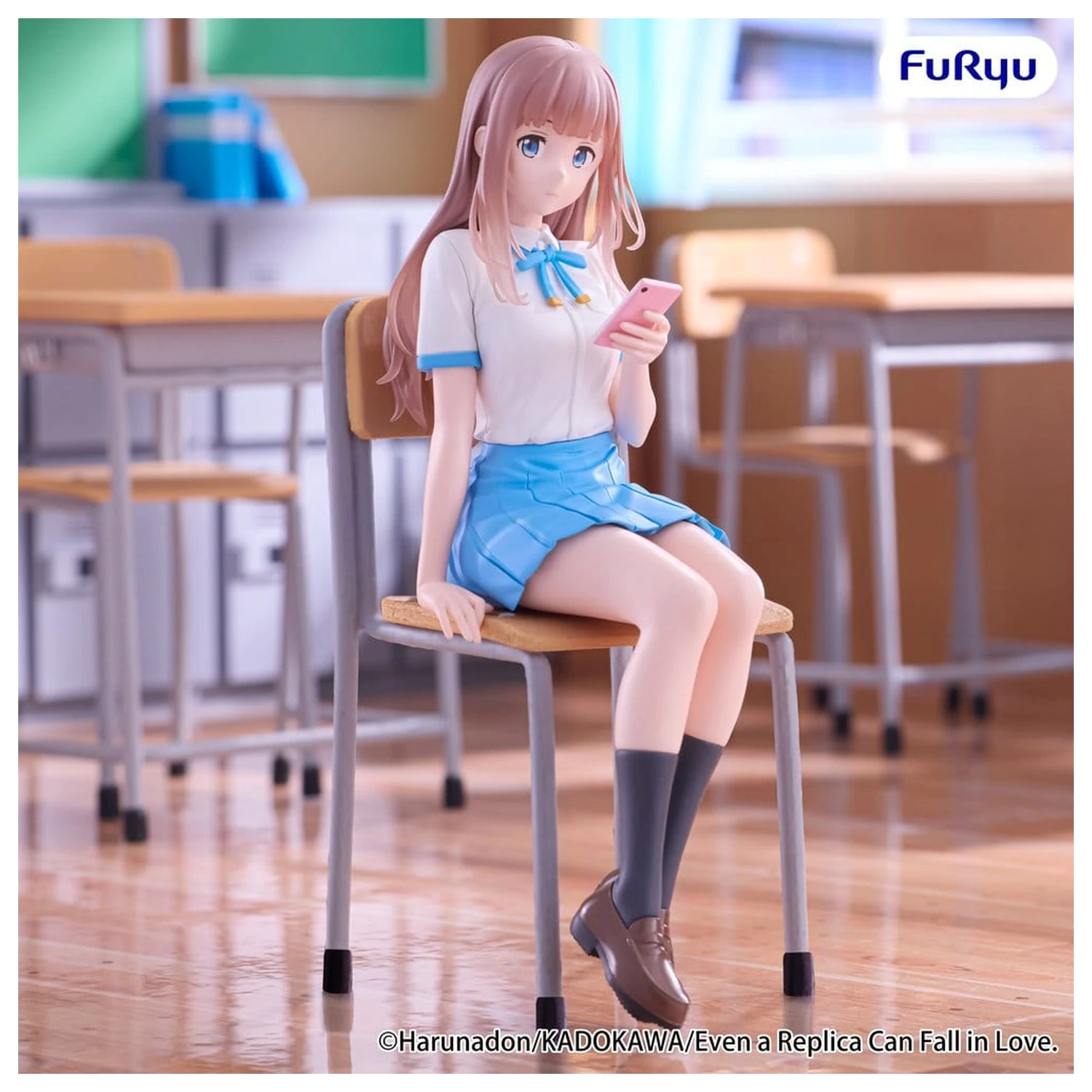 Even a Replica Can Fall in Love čep za nudle PVC figura Sunao Aikawa 14 cm fotografija proizvoda