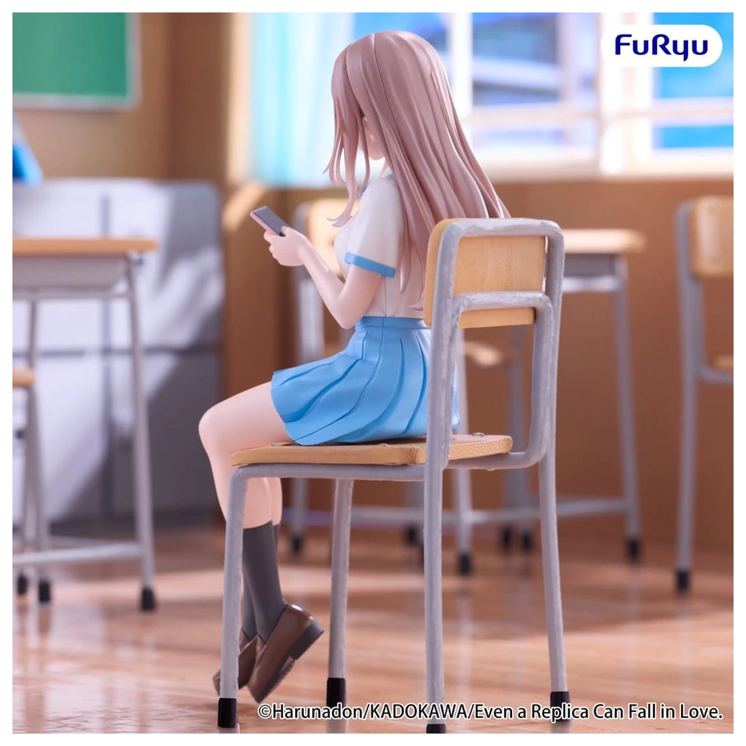 Even a Replica Can Fall in Love čep za nudle PVC figura Sunao Aikawa 14 cm fotografija proizvoda