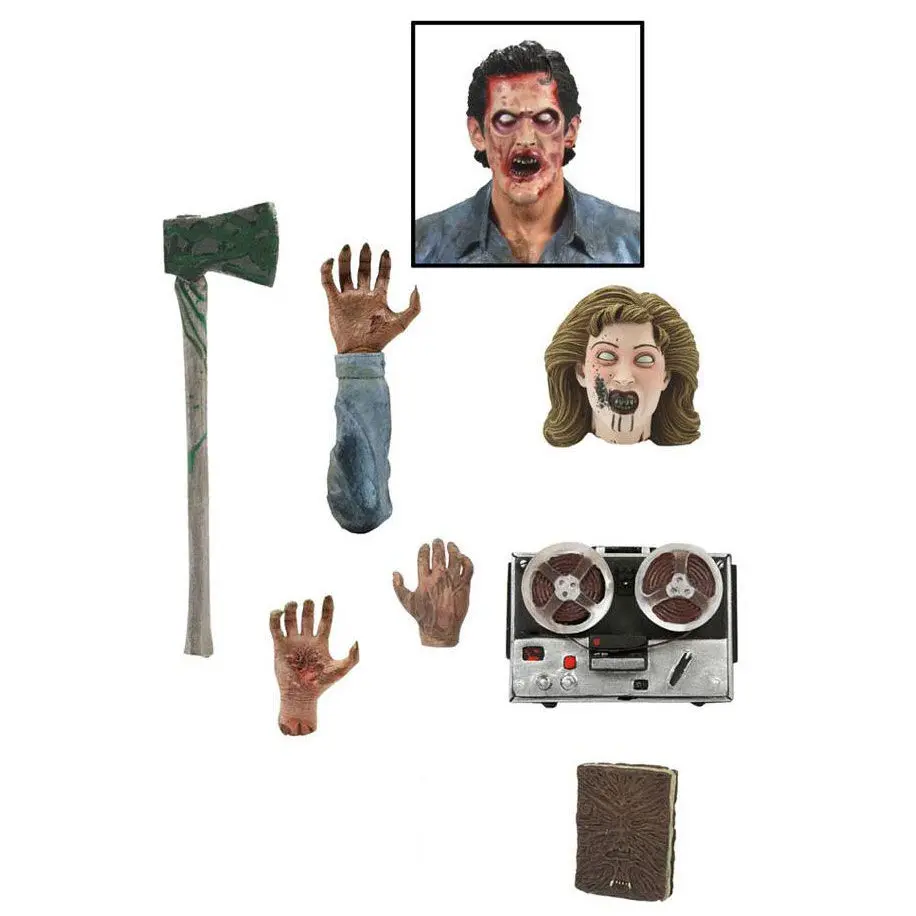 Evil Dead 2 akcijska figura Ultimate Ash 18 cm fotografija proizvoda