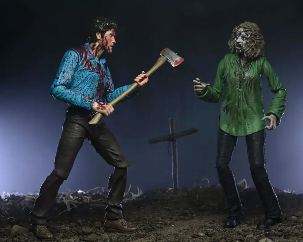 Evil Dead Ultimate akcijska figura, set od 2 Bloody Ash & Cheryl Williams 18 cm fotografija proizvoda