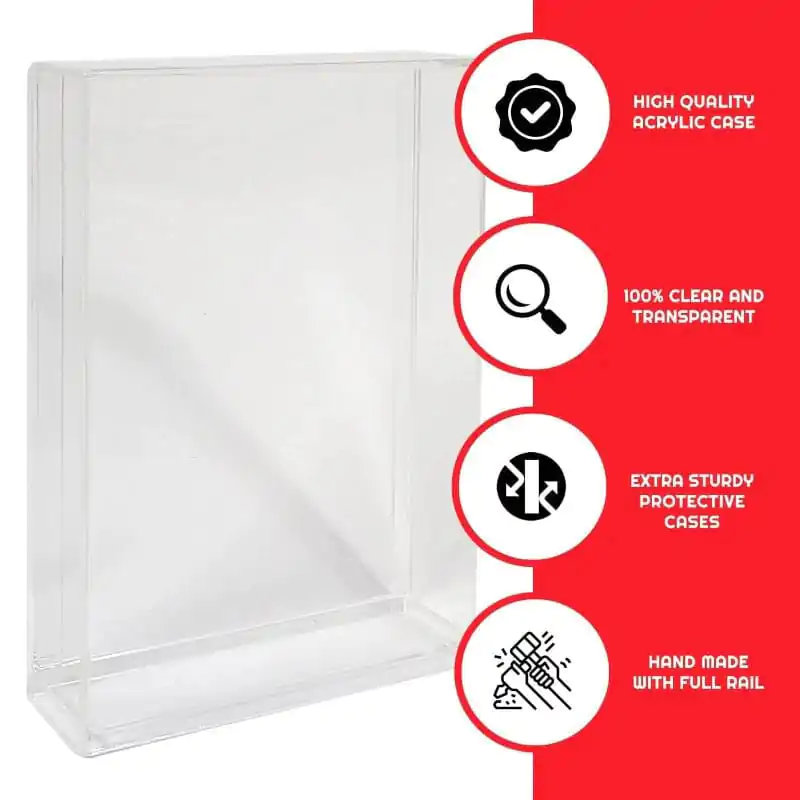 Evoretro Acrylic Display Cases 2-Pack za akcijske figure, 2 komada fotografija proizvoda