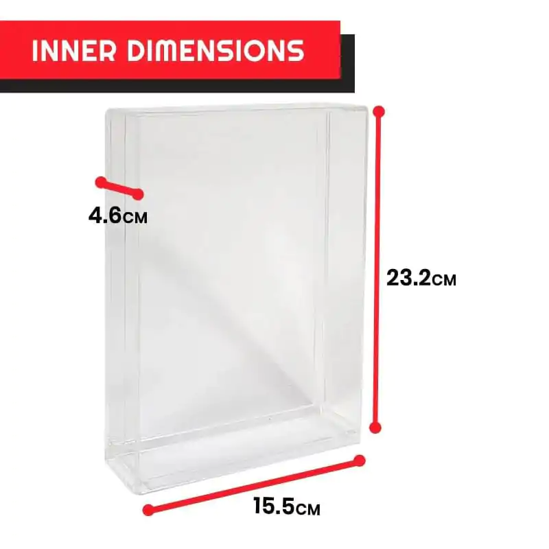 Evoretro Acrylic Display Cases 2-Pack za akcijske figure, 2 komada fotografija proizvoda