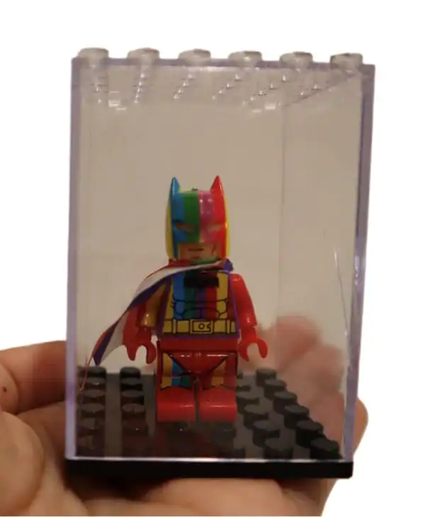 Evoretro Akrilna vitrina za mini figure, pojedinačna, stackable fotografija proizvoda