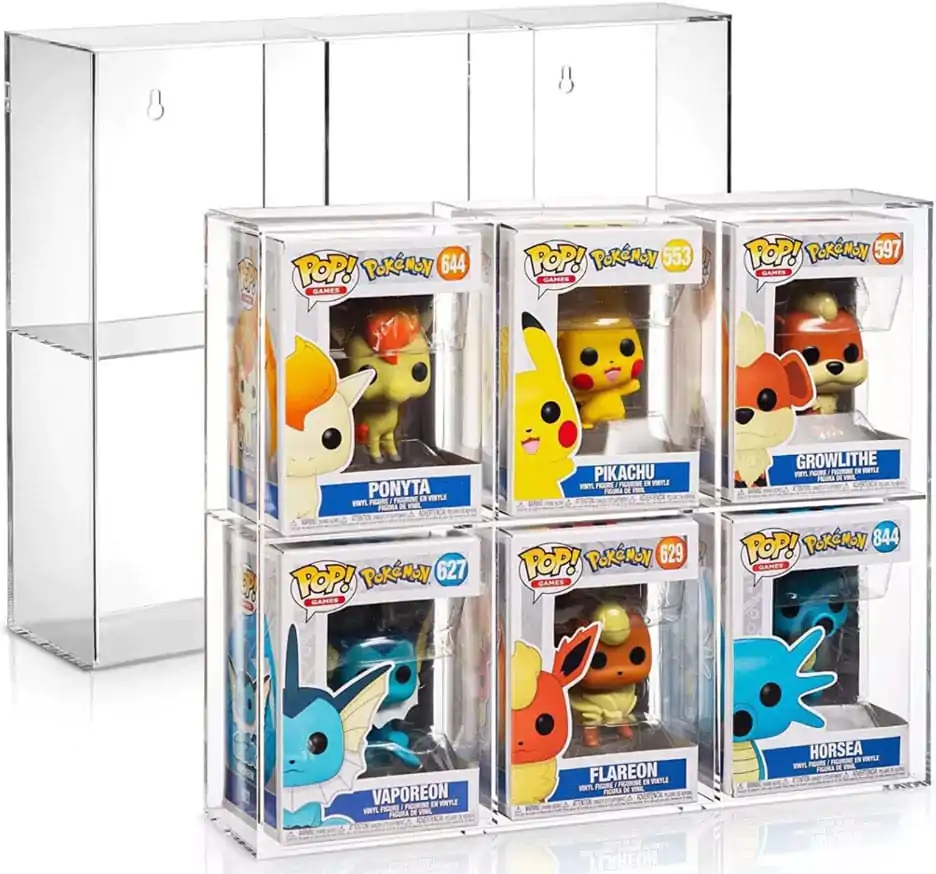 Evoretro akrilna vitrina za 6 Funko Pops figurica fotografija proizvoda