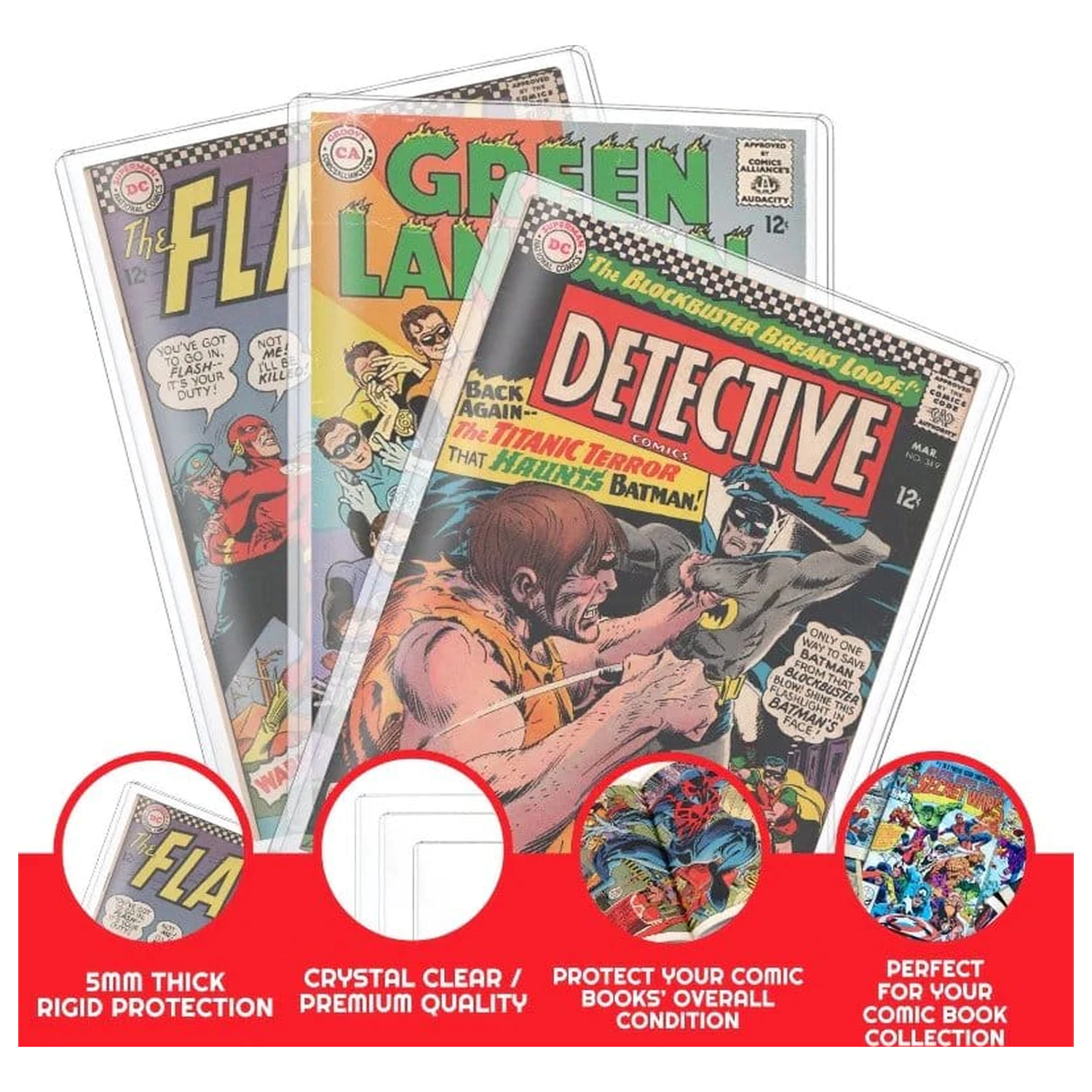 Evoretro Comics Topload držač, pakiranje od 10 komada, Current fotografija proizvoda