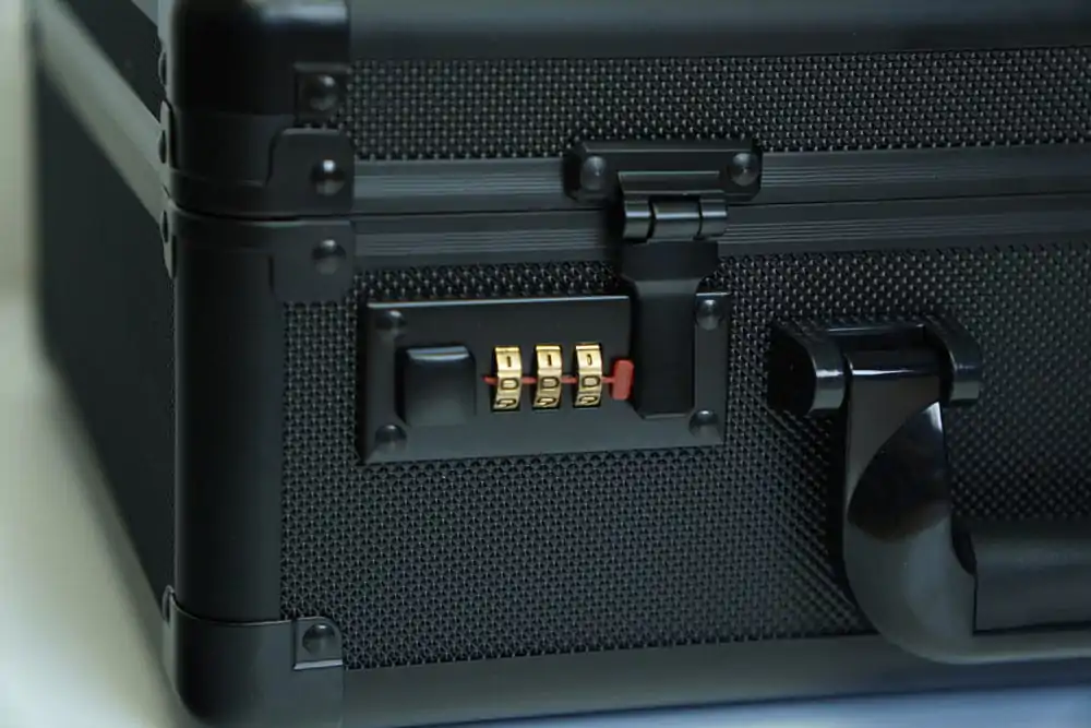 Evoretro crni kovčeg za kartice za razmjenu fotografija proizvoda