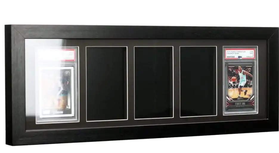 Evoretro okvir za izlaganje za 5 PSA GRADED kartica fotografija proizvoda