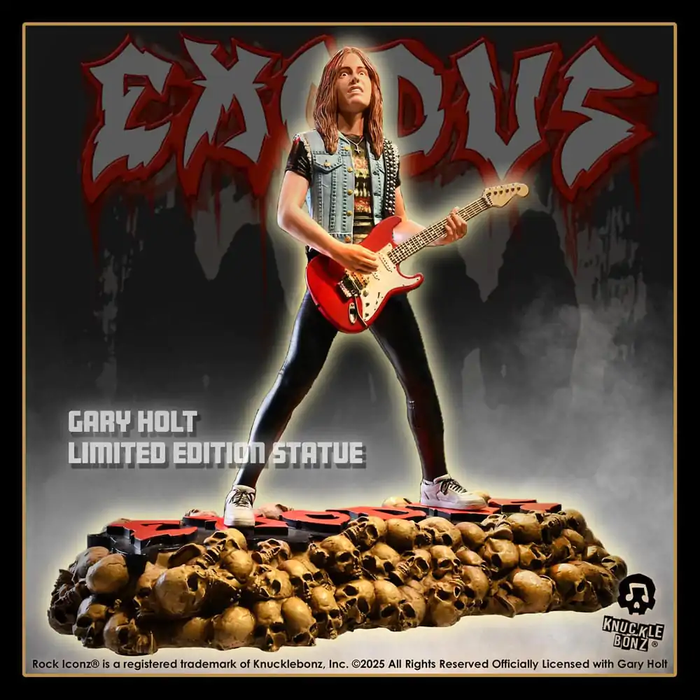 Exodus Rock Iconz kip 1/9 Gary Holt 22 cm fotografija proizvoda