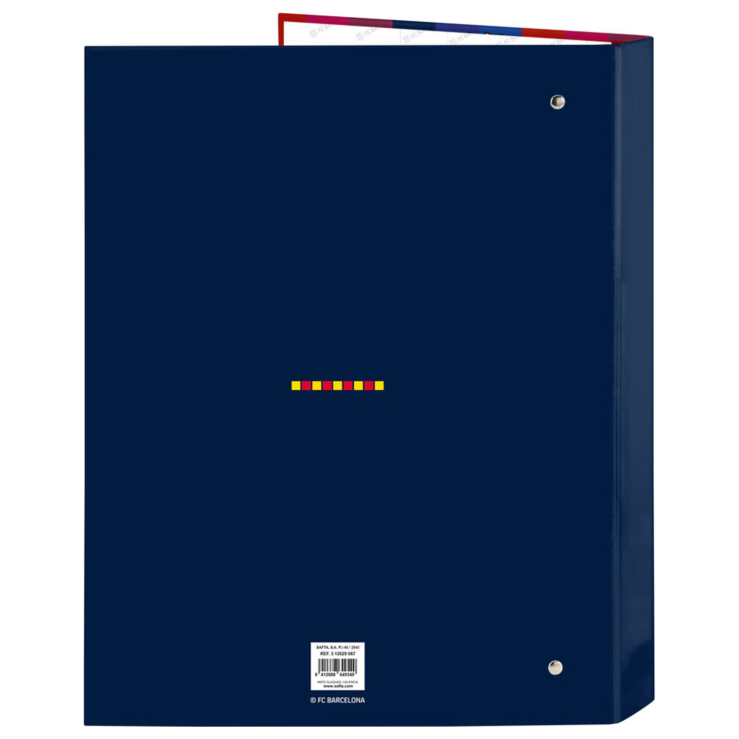 F.C. Barcelona 26/27 A4 kartonski registrator s 4 prstena fotografija proizvoda