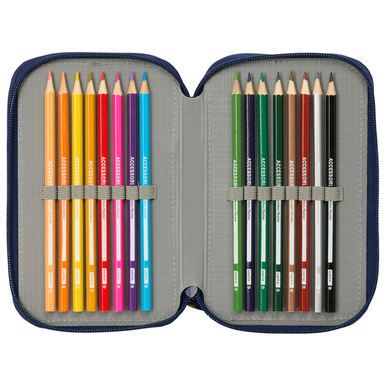 F.C. Barcelona 26/27 trostruka pernica 37 komada fotografija proizvoda