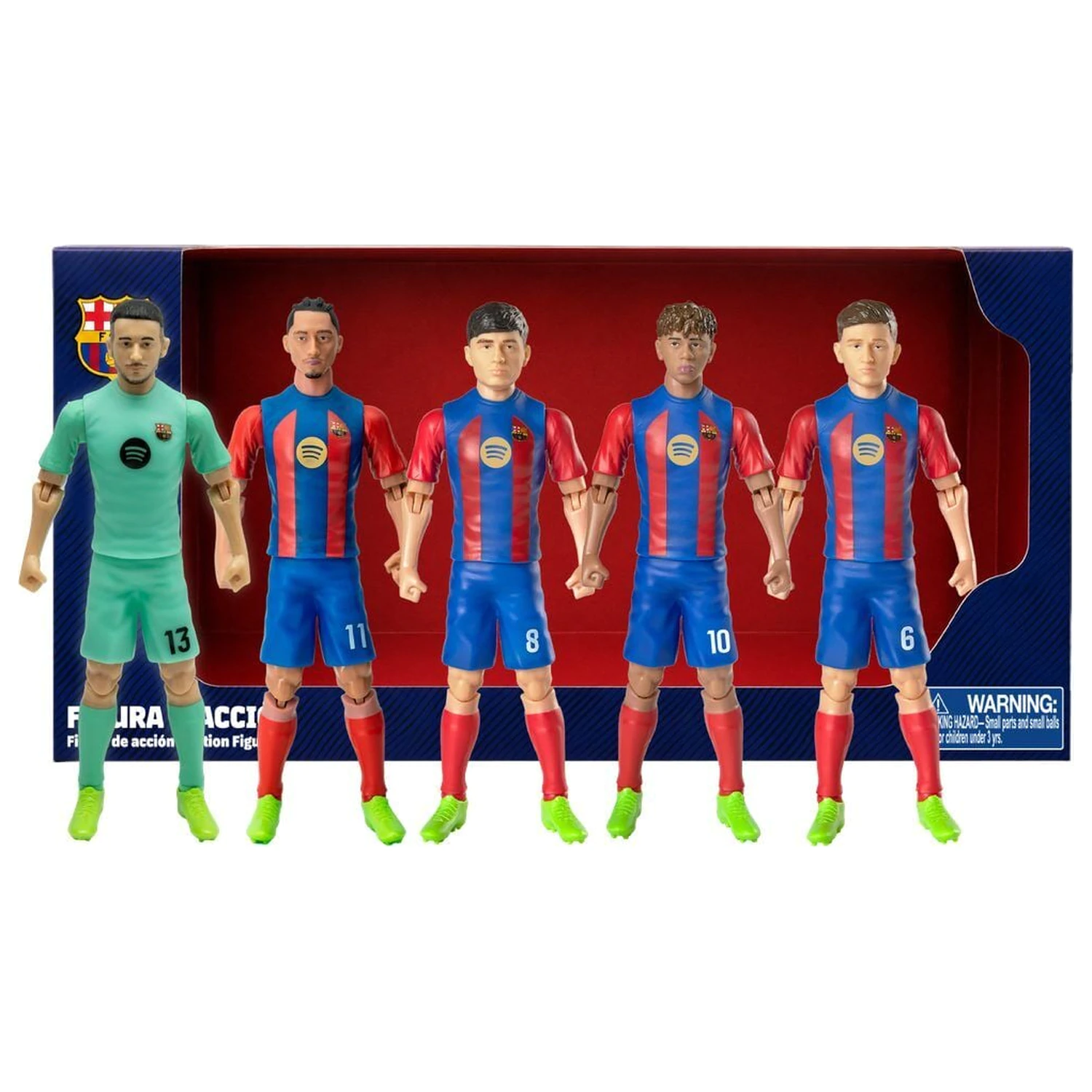 F.C. Barcelona set od 5 figura 10 cm fotografija proizvoda