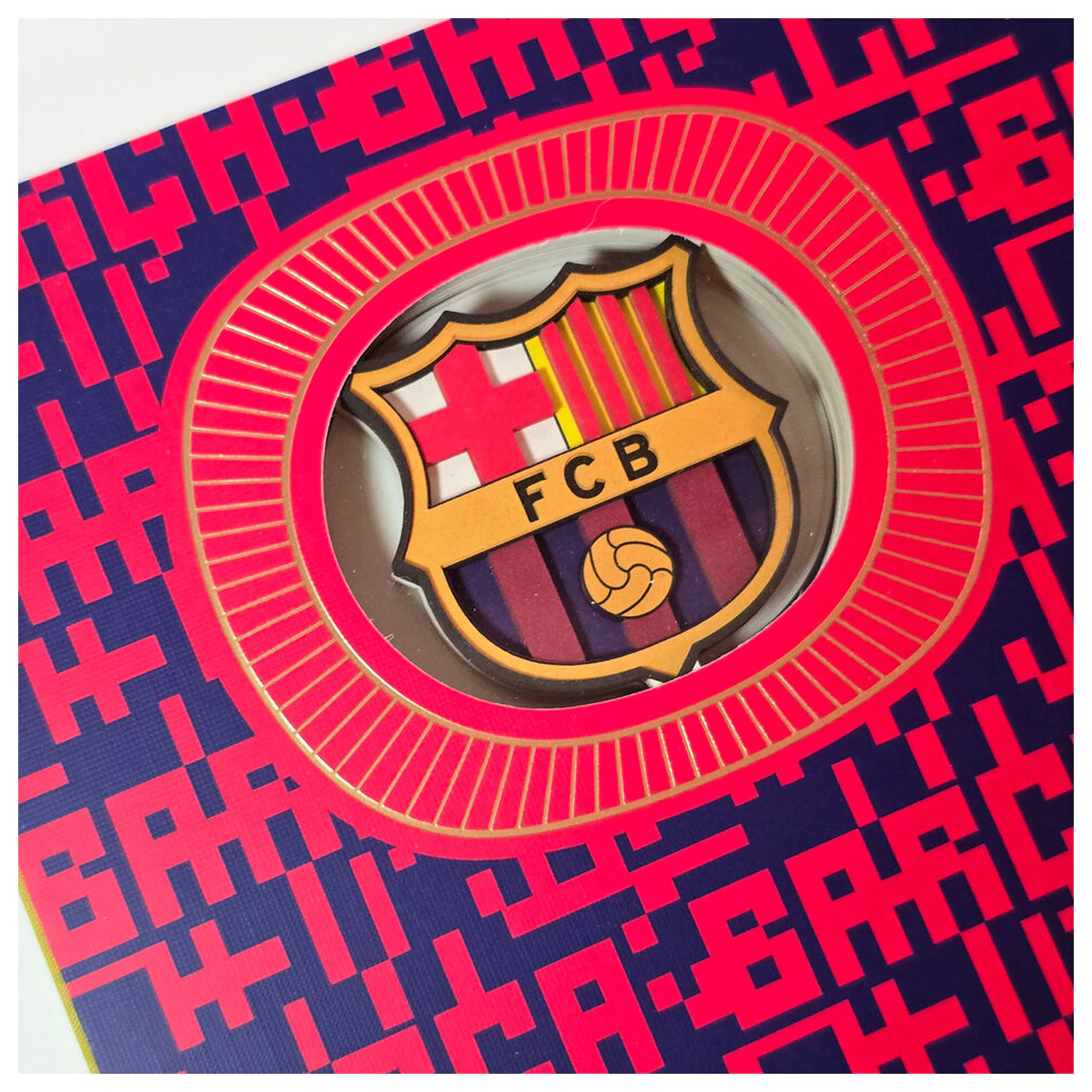 F.C. Barcelona A5 bilježnica fotografija proizvoda