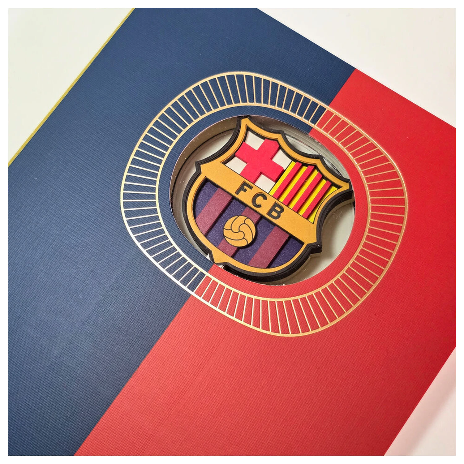 F.C. Barcelona A5 bilježnica fotografija proizvoda