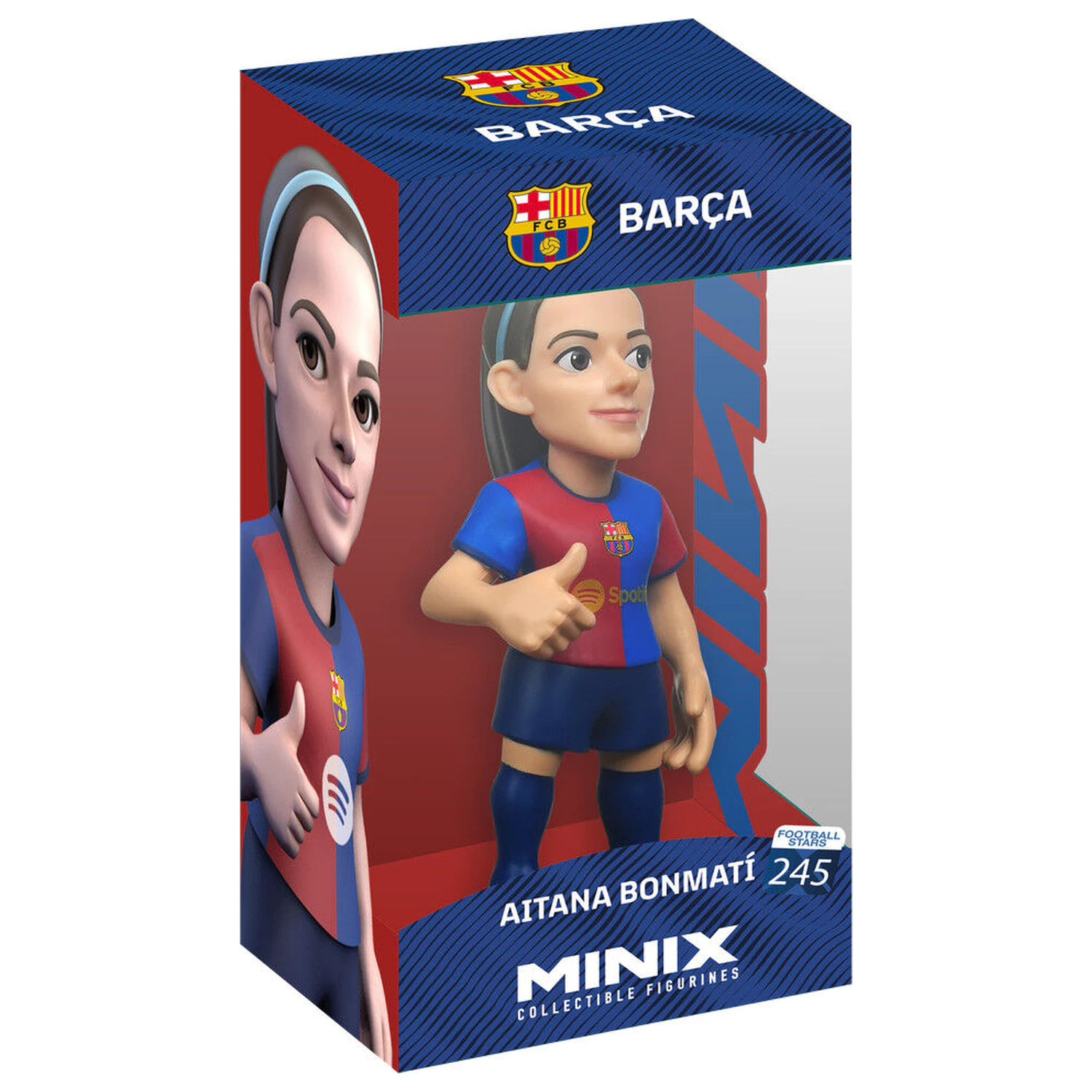 F.C. Barcelona Aitana Bonmati figura minix 12cm fotografija proizvoda