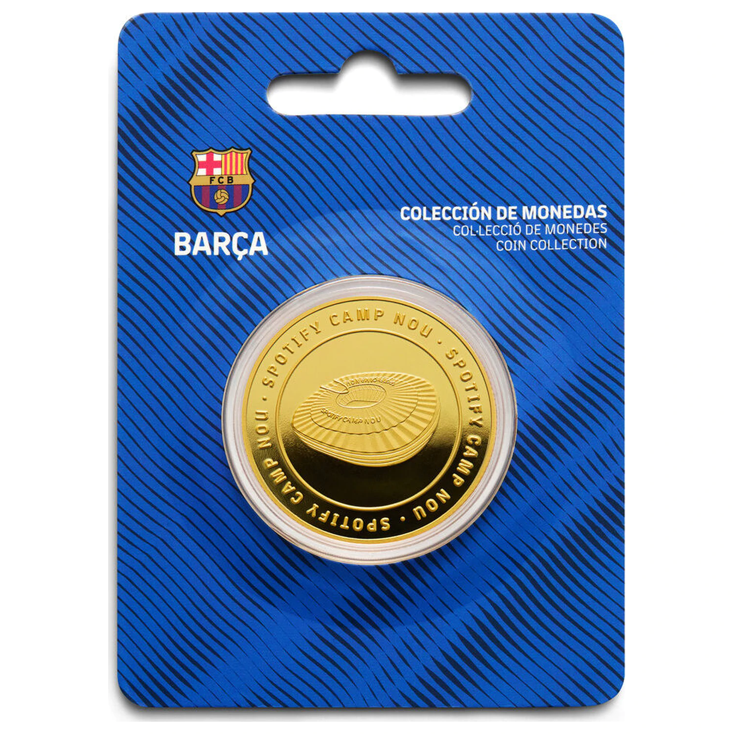 F.C. Barcelona Camp Nou komemorativni novčić fotografija proizvoda
