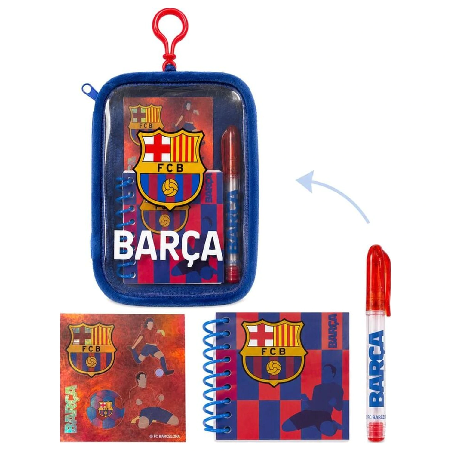 F.C. Barcelona set pribora fotografija proizvoda