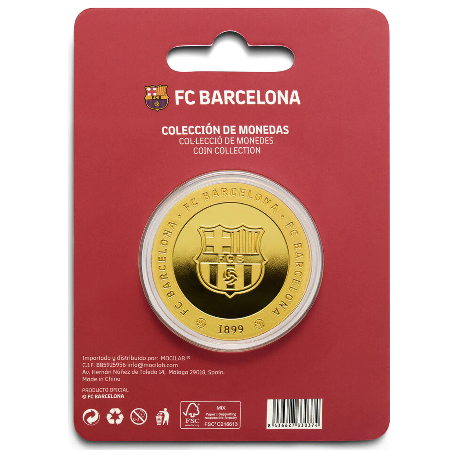 F.C. Barcelona Lamine Yamal prigodni novčić fotografija proizvoda