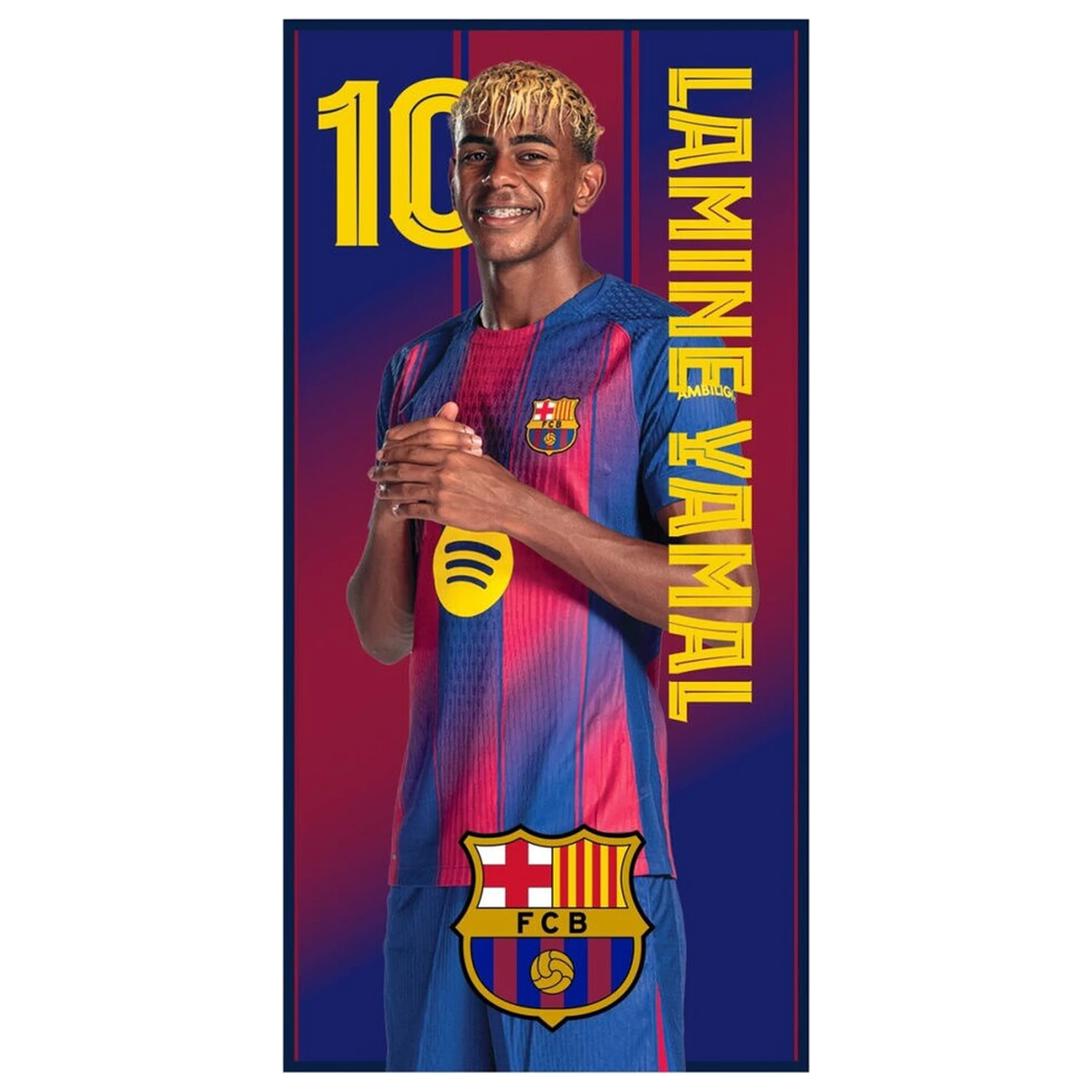 F.C Barcelona Lamine Yamal mikrofibra ručnik za plažu fotografija proizvoda