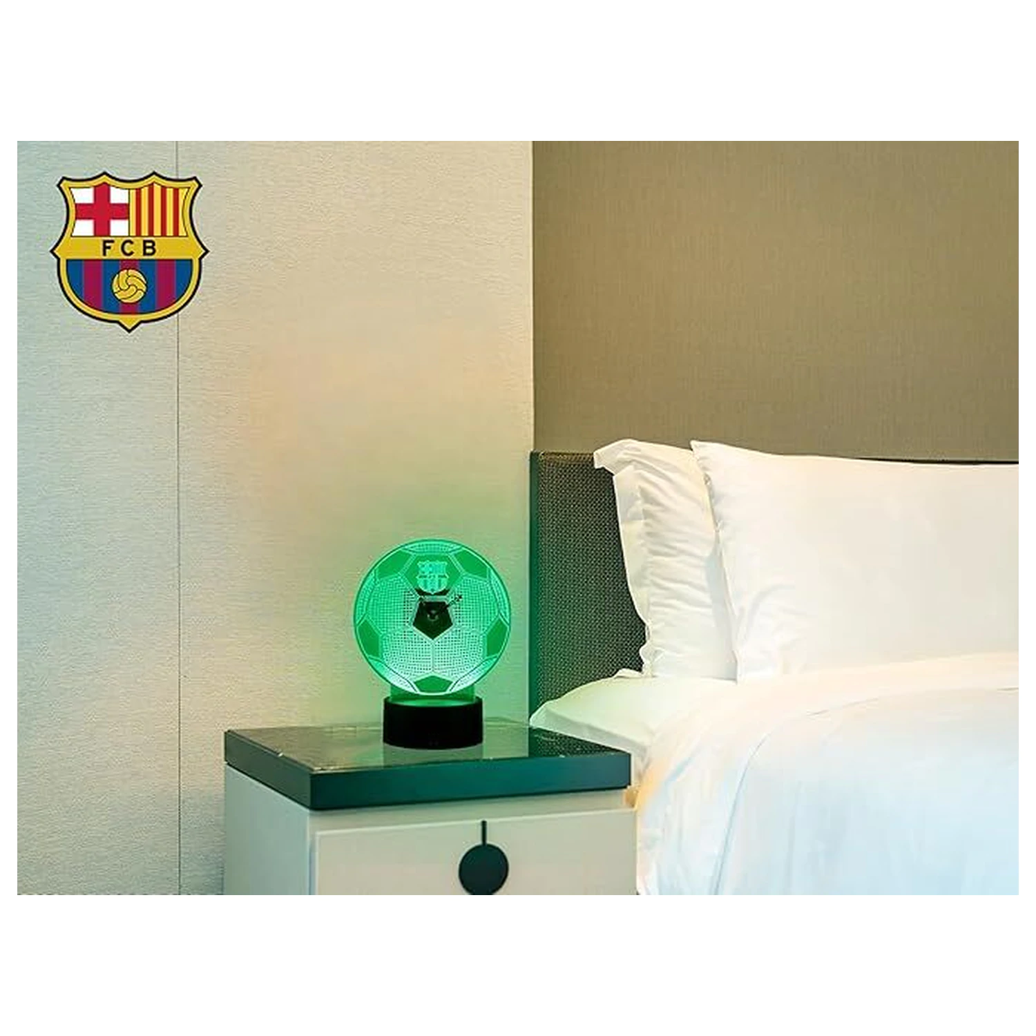 F.C. Barcelona LED sat od metakrilata fotografija proizvoda