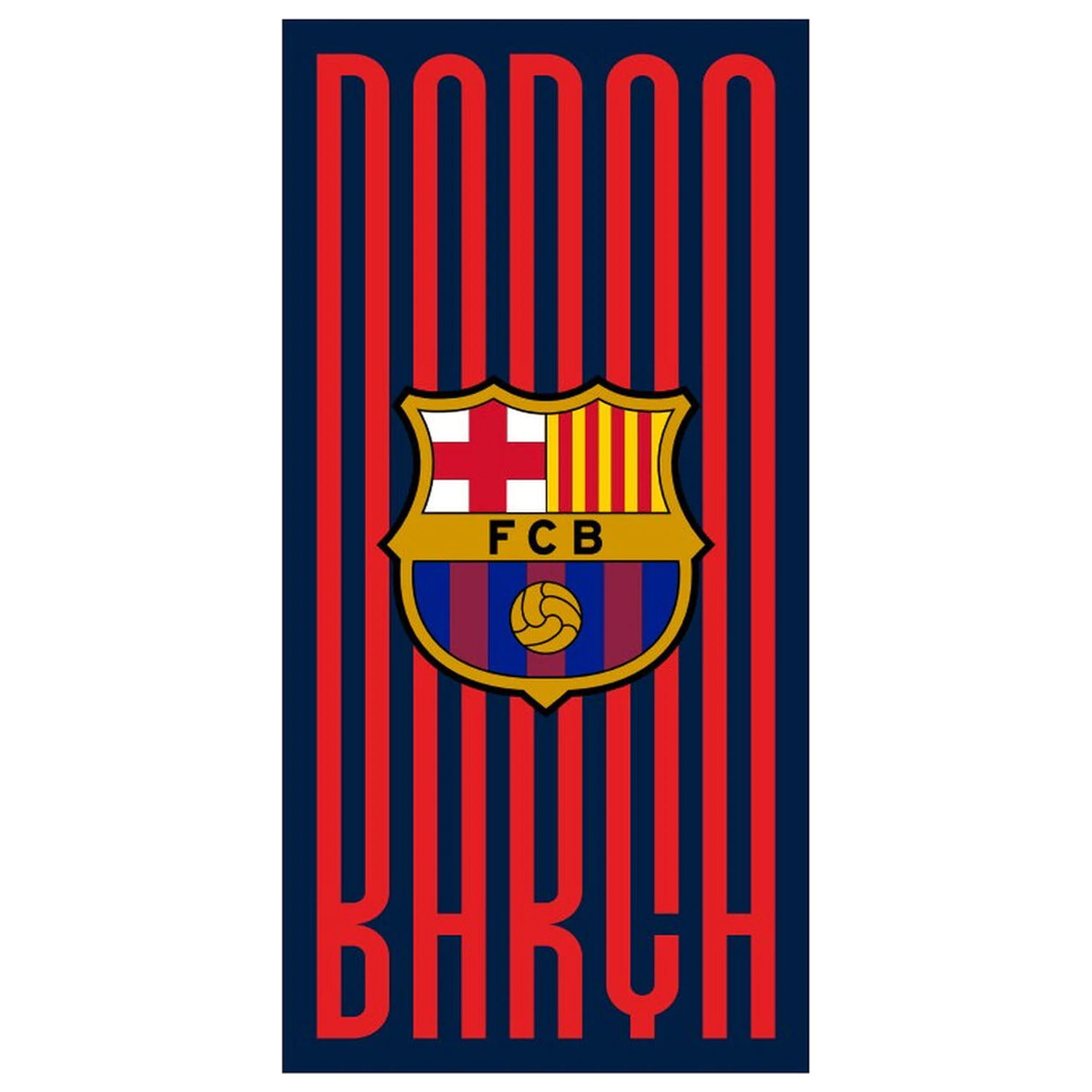 F.C Barcelona mikrofibra ručnik za plažu fotografija proizvoda