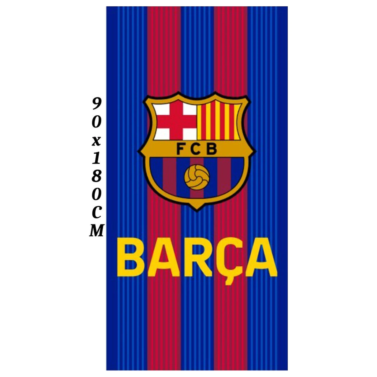 F.C Barcelona ručnik za plažu od mikrofibre fotografija proizvoda