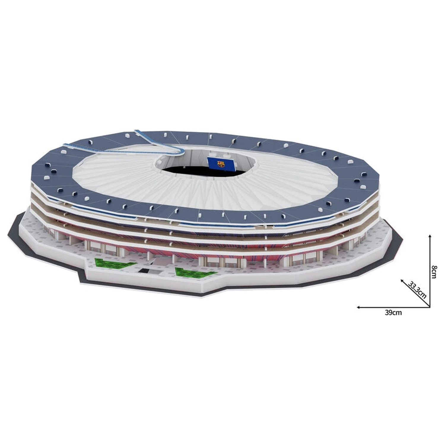 F.C. Barcelona New Spotify Camp Nou 3D puzzle stadiona fotografija proizvoda