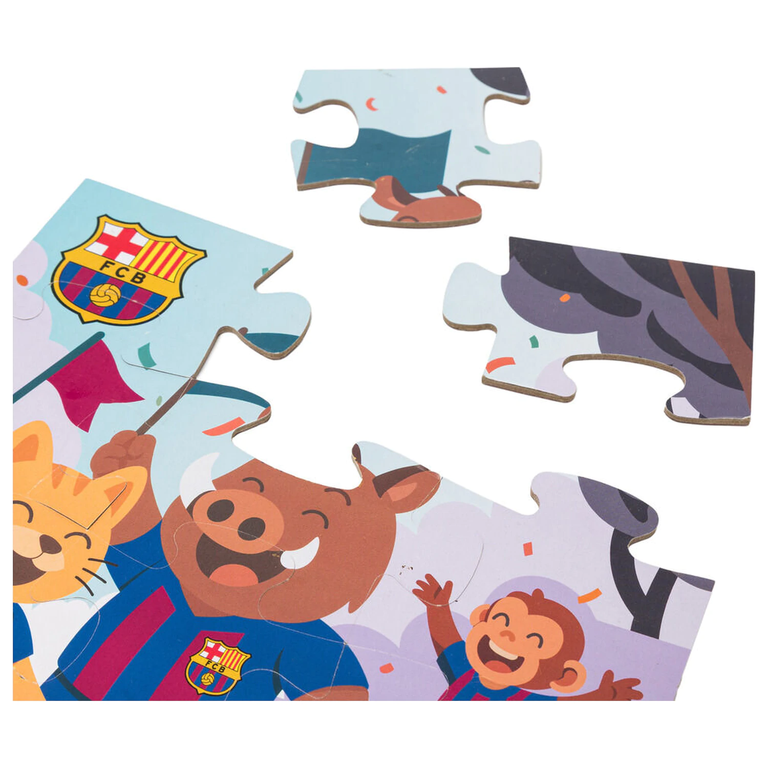 F.C. Barcelona puzzle 12 komada fotografija proizvoda