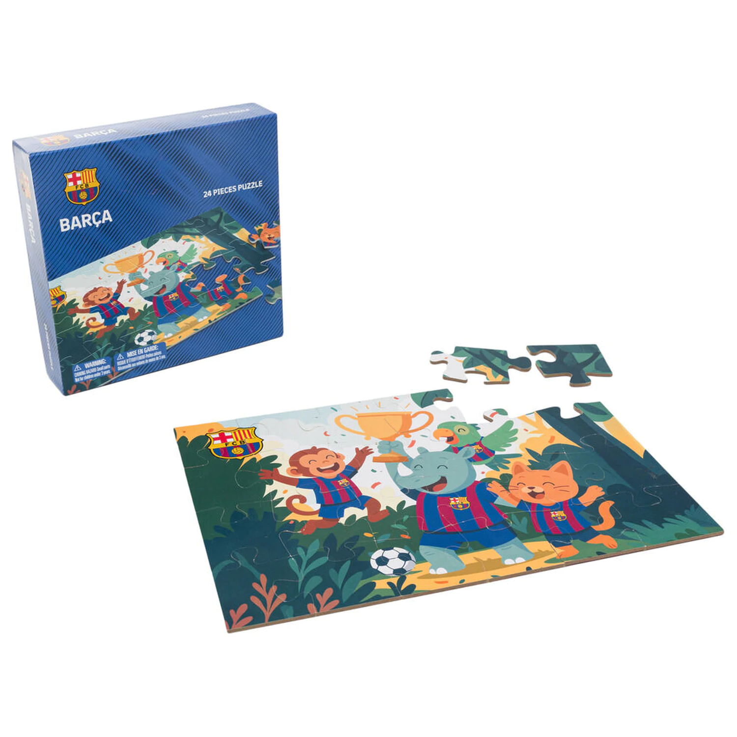 F.C. Barcelona puzzle 24 komada fotografija proizvoda