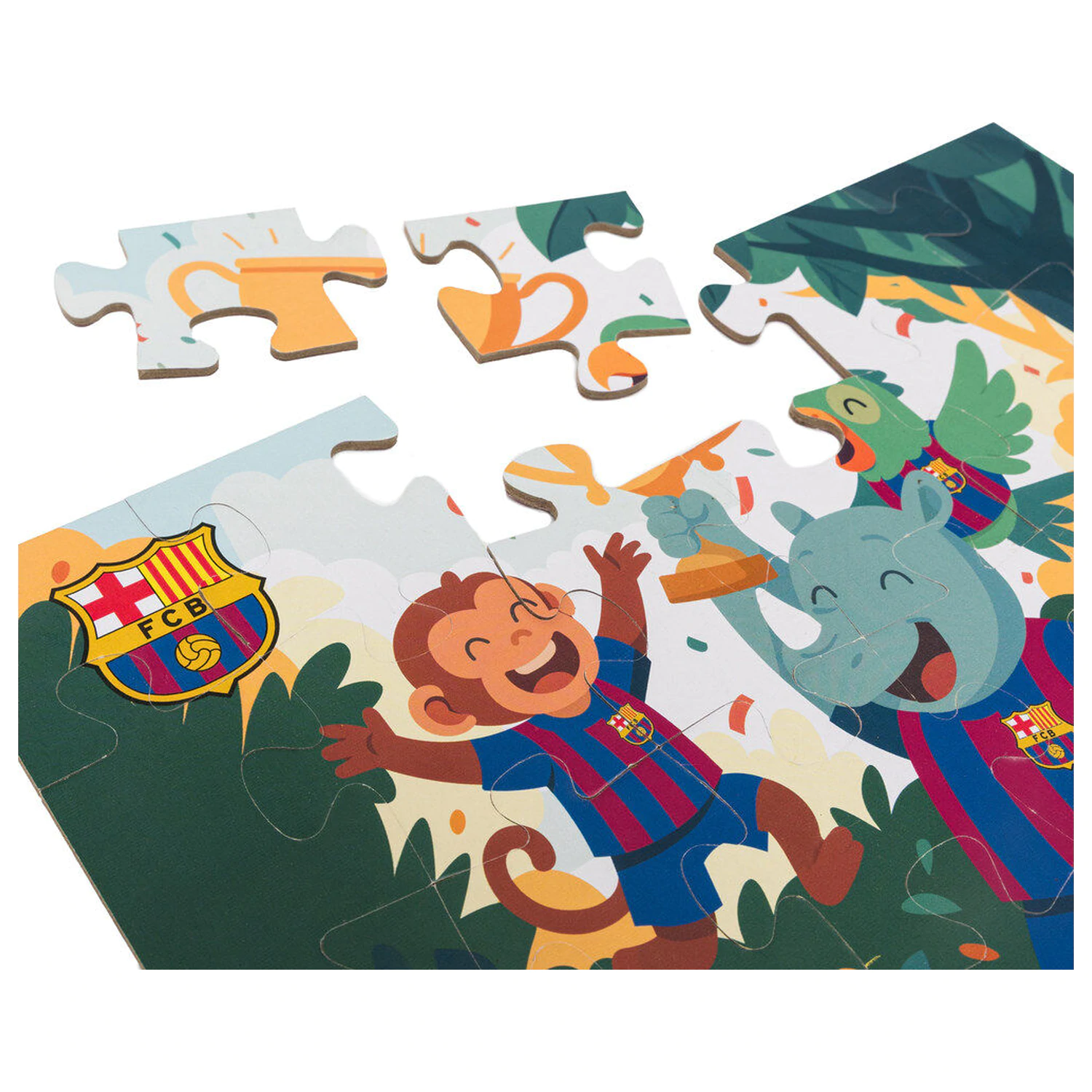F.C. Barcelona puzzle 24 komada fotografija proizvoda