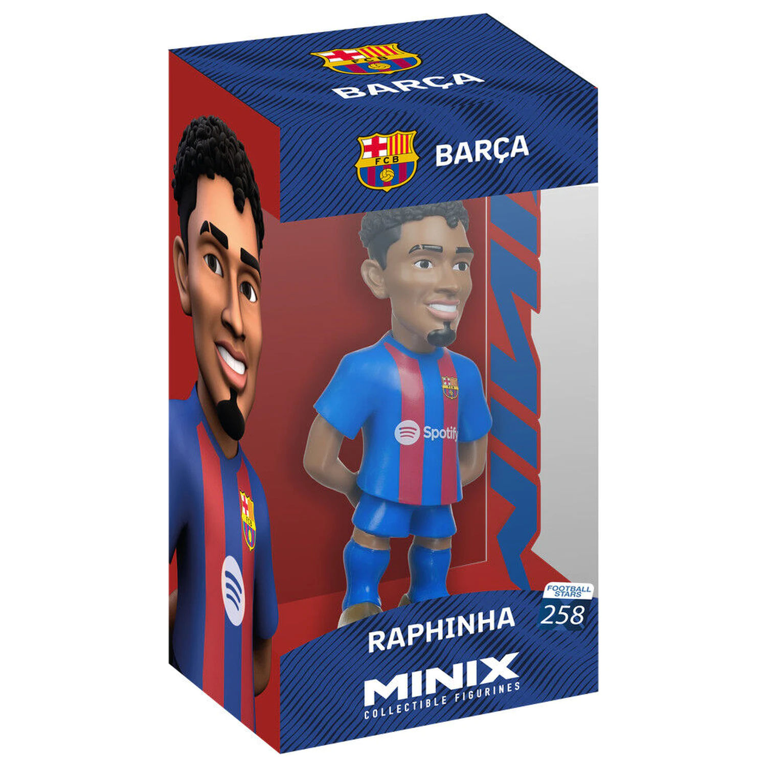 F.C. Barcelona Raphinha figura minix 12cm fotografija proizvoda