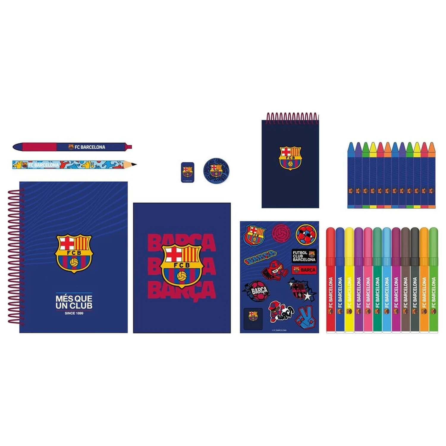 F.C. Barcelona Stage set za aktivnosti 43 kom fotografija proizvoda