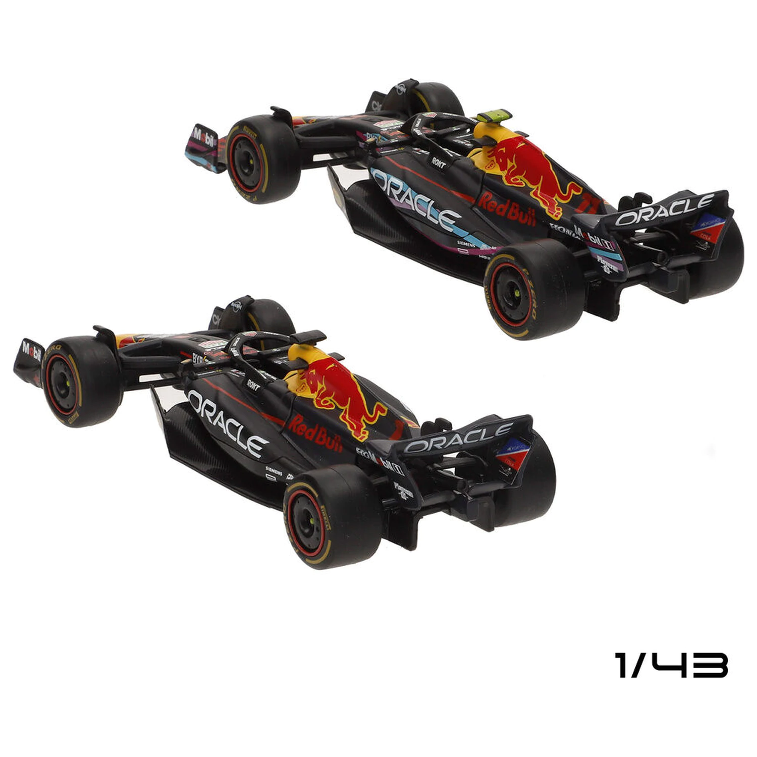 F1 Red Bull metalno pakiranje 4 automobila fotografija proizvoda