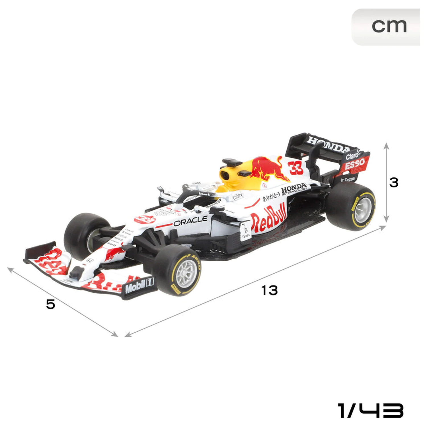 F1 Red Bull metalno pakiranje 4 automobila fotografija proizvoda