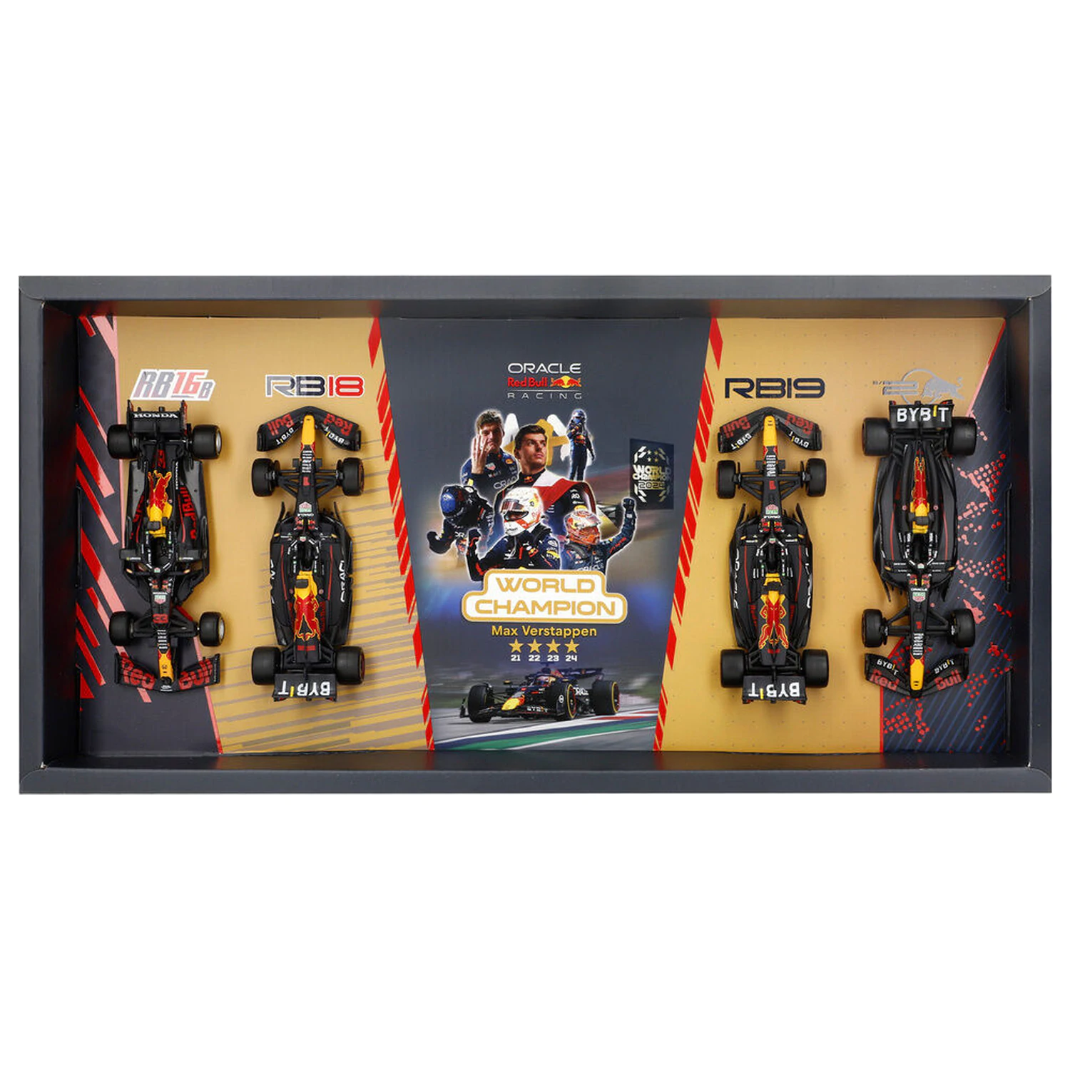 F1 Red Bull Championships metalni set od 4 automobila fotografija proizvoda