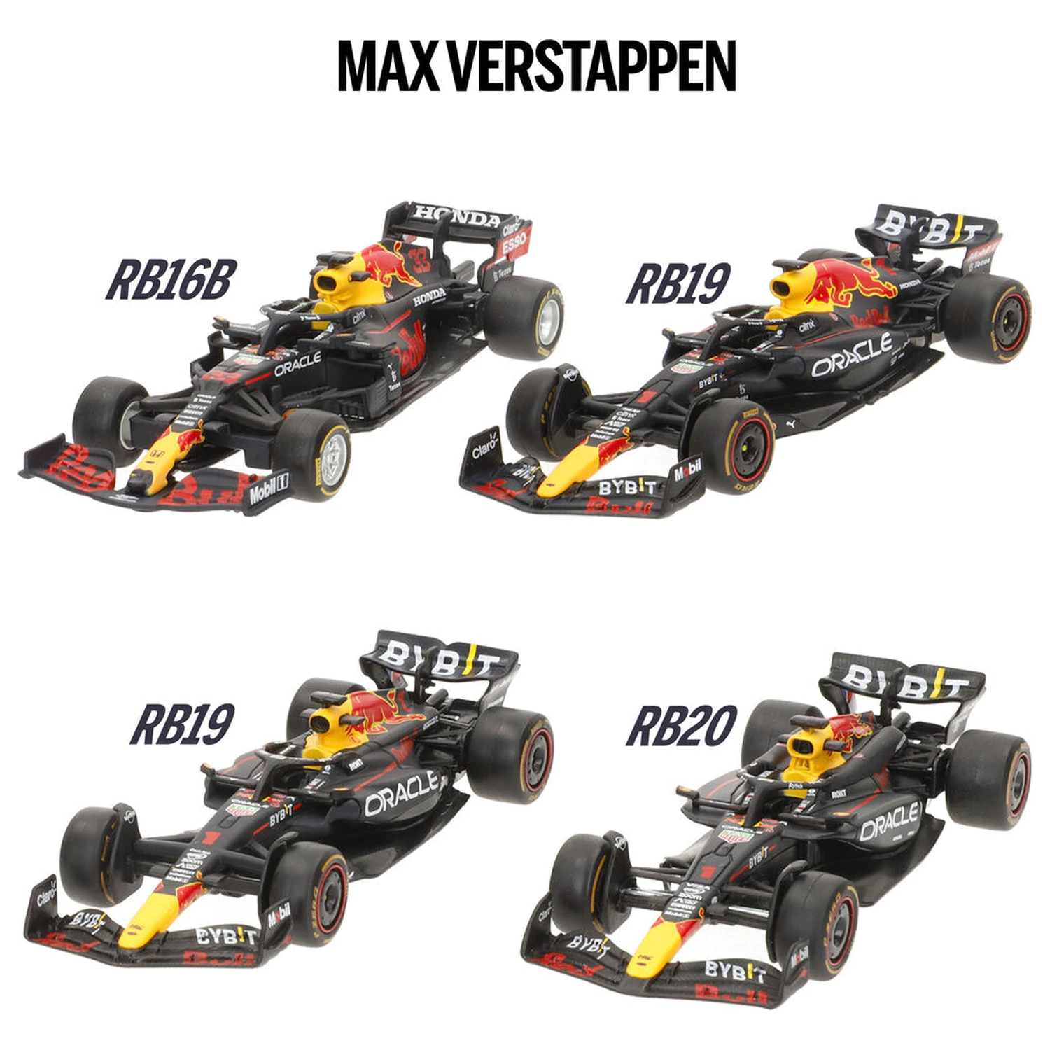 F1 Red Bull Championships metalni set od 4 automobila fotografija proizvoda