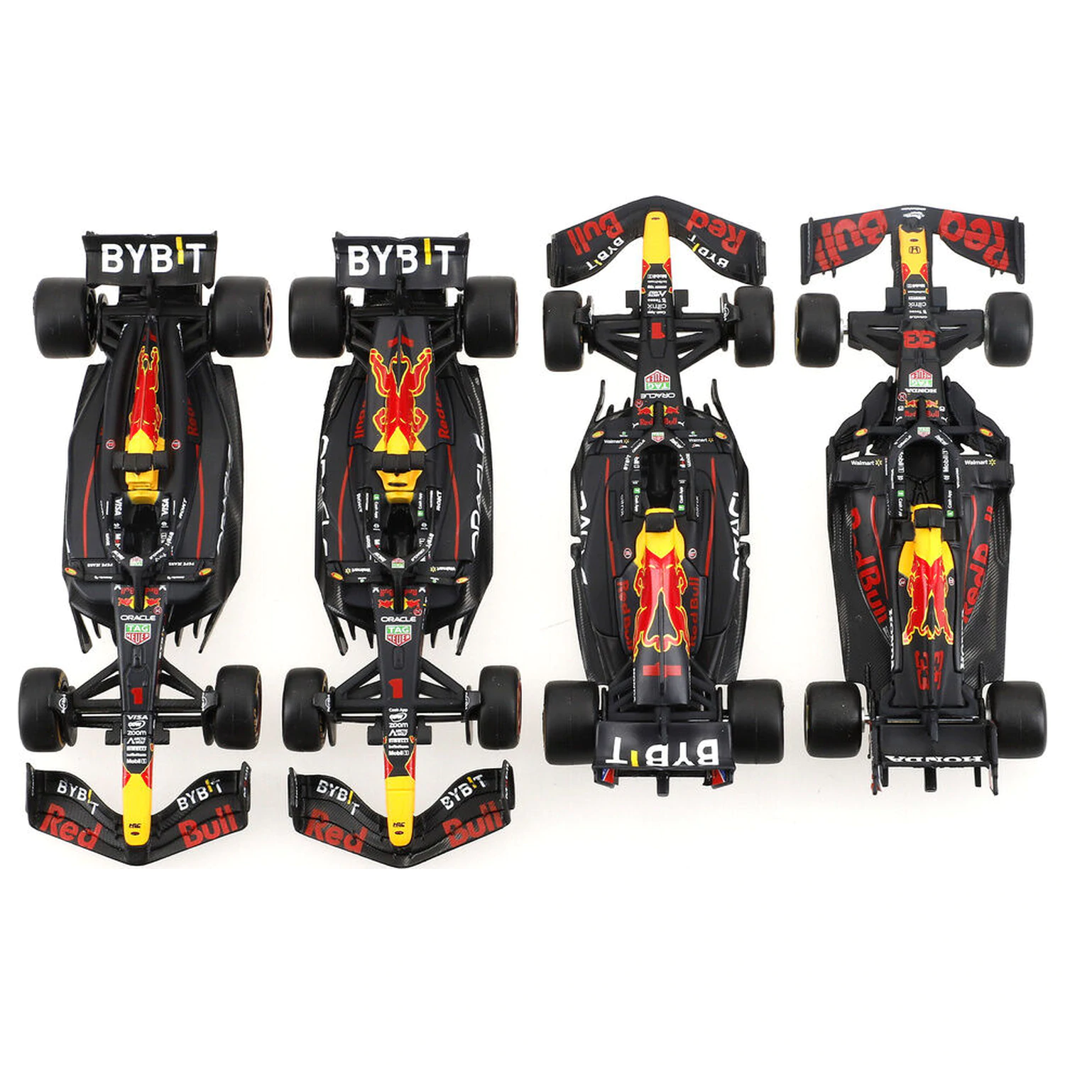 F1 Red Bull Championships metalni set od 4 automobila fotografija proizvoda