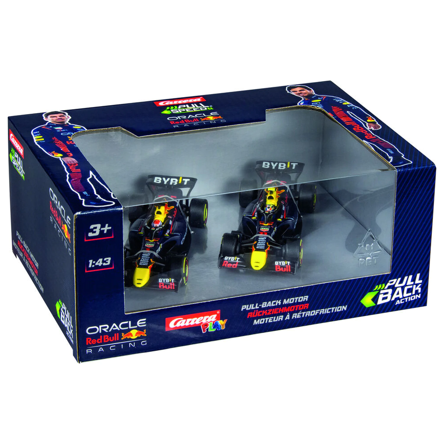 F1 Red Bull Double Action pakiranje od 2 autića na potezanje fotografija proizvoda