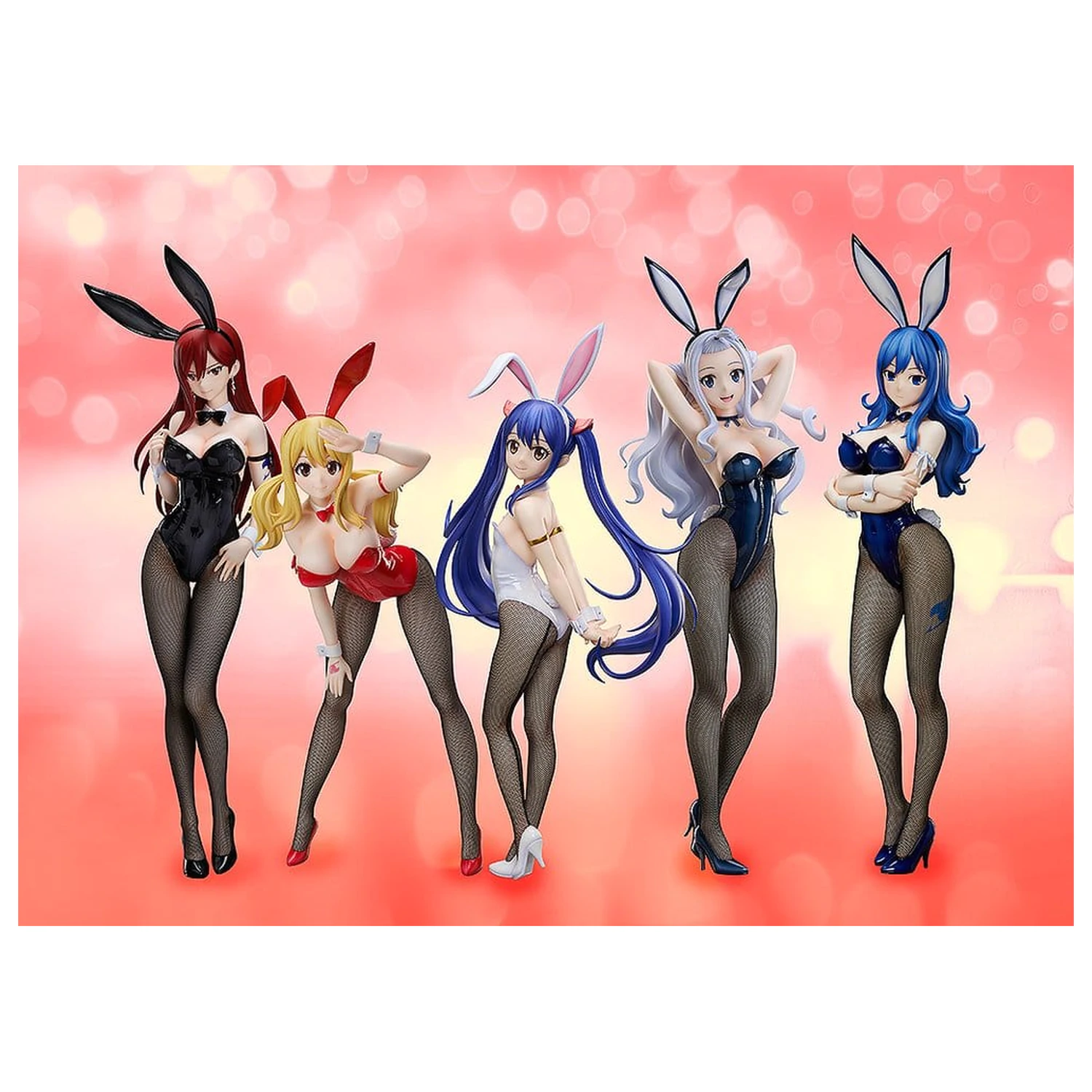 Fairy Tail PVC figura 1/4 Mirajane Strauss Bunny Ver. 47 cm fotografija proizvoda