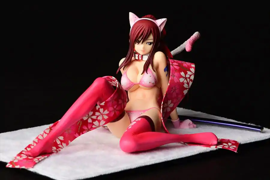 Fairy Tail Kip 1/6 Erza Scarlet - Cherry Blossom CAT Gravure_Style 13 cm fotografija proizvoda