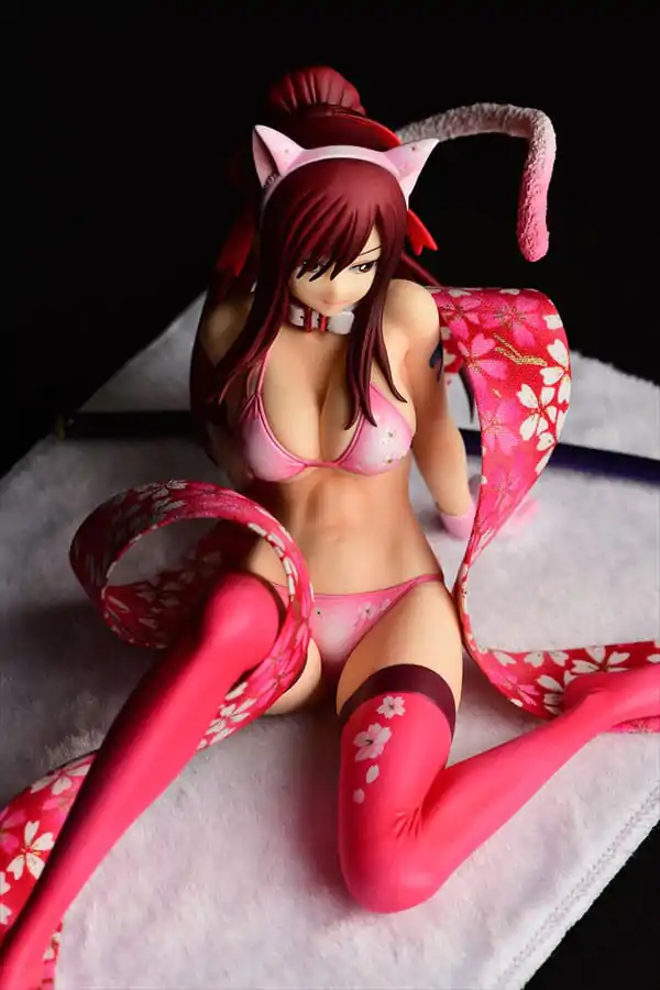 Fairy Tail Kip 1/6 Erza Scarlet - Cherry Blossom CAT Gravure_Style 13 cm fotografija proizvoda