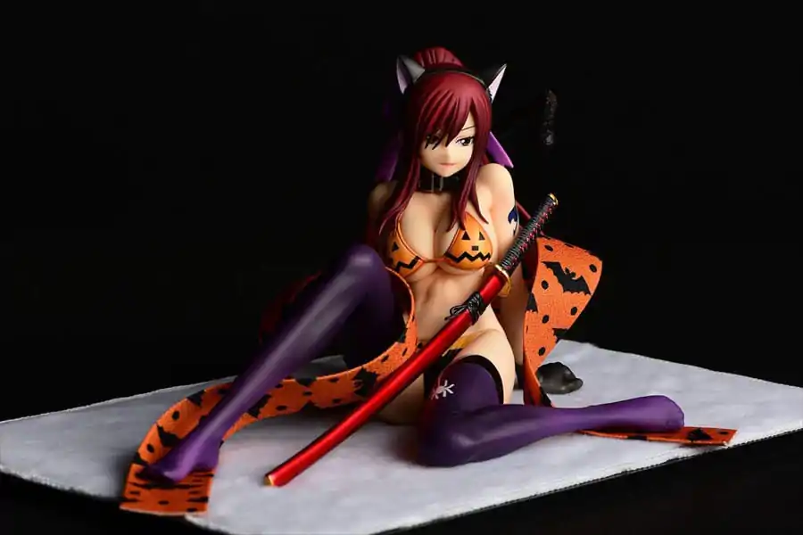 Fairy Tail kip 1/6 Erza Scarlet - Halloween CAT Gravure_Style 13 cm fotografija proizvoda