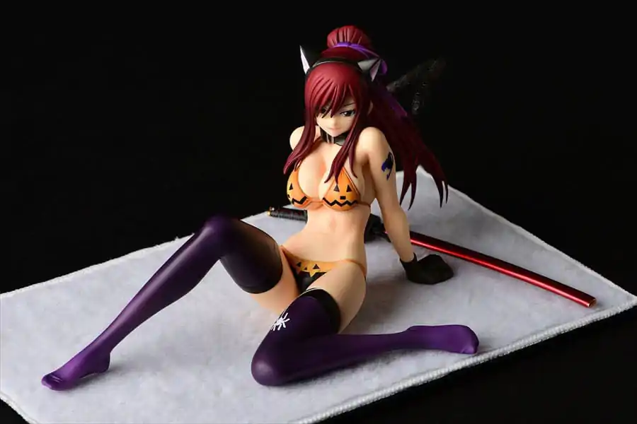 Fairy Tail kip 1/6 Erza Scarlet - Halloween CAT Gravure_Style 13 cm fotografija proizvoda