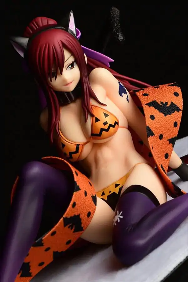 Fairy Tail kip 1/6 Erza Scarlet - Halloween CAT Gravure_Style 13 cm fotografija proizvoda