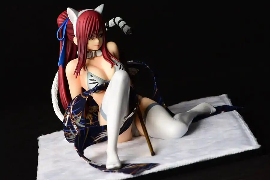 Fairy Tail kip 1/6 Erza Scarlet - White Tiger CAT Gravure_Style 13 cm fotografija proizvoda