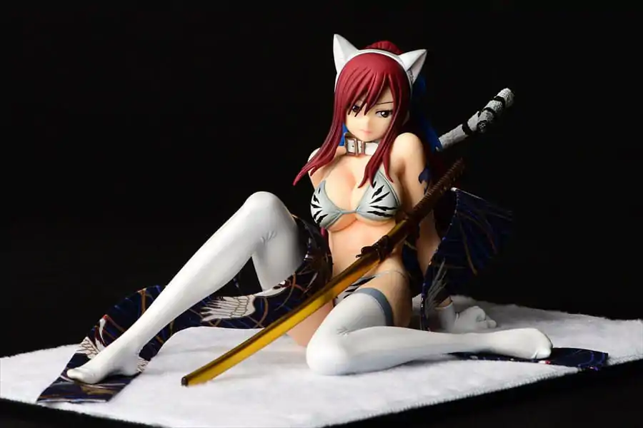 Fairy Tail kip 1/6 Erza Scarlet - White Tiger CAT Gravure_Style 13 cm fotografija proizvoda